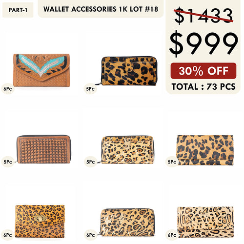 WALLETS 1K LOT-18