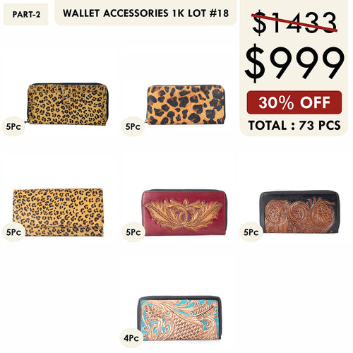 WALLETS 1K LOT-18