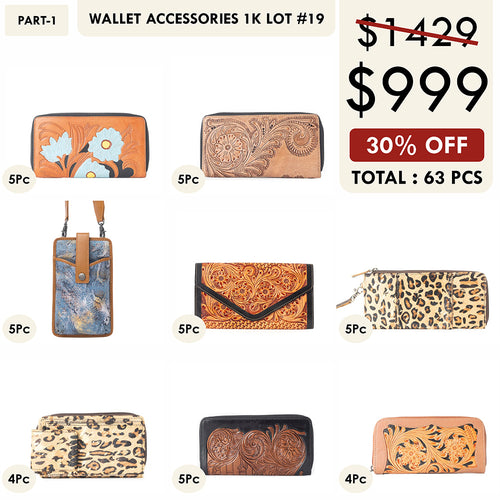 WALLETS 1K LOT-19