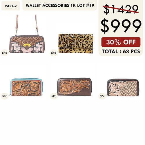 WALLETS 1K LOT-19