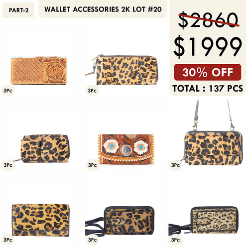 WALLETS 2K LOT-20