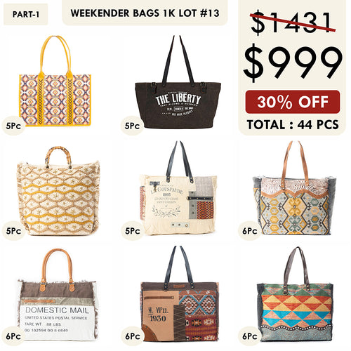 WEEKENDER BAGS 1K LOT-13
