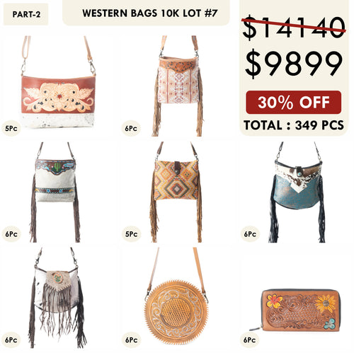 WESTERN BAGS 10K LOT-7