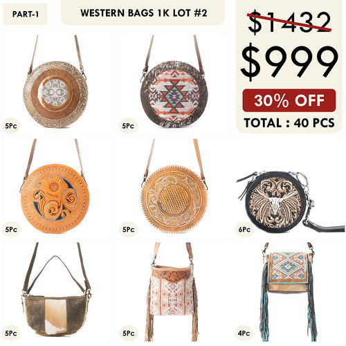 WESTERN BAGS 1K LOT-2