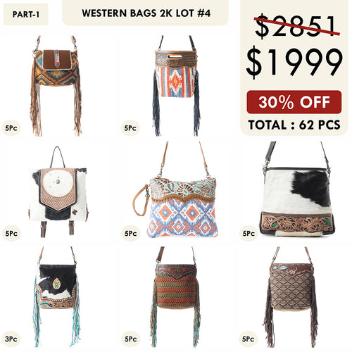 WESTERN BAGS 2K LOT-4