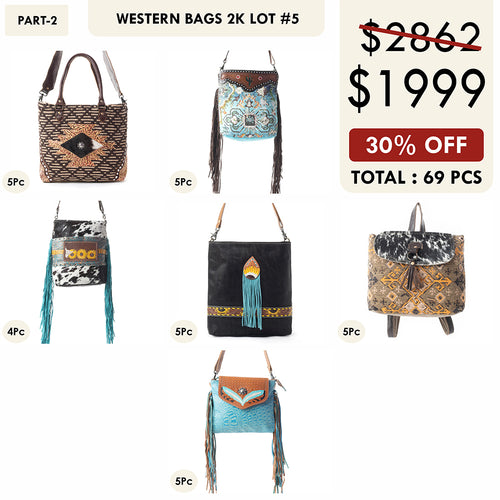 WESTERN BAGS 2K LOT-5