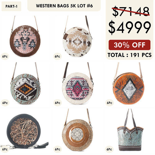 WESTERN BAGS 5K LOT-6