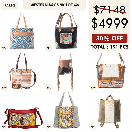 WESTERN BAGS 5K LOT-6