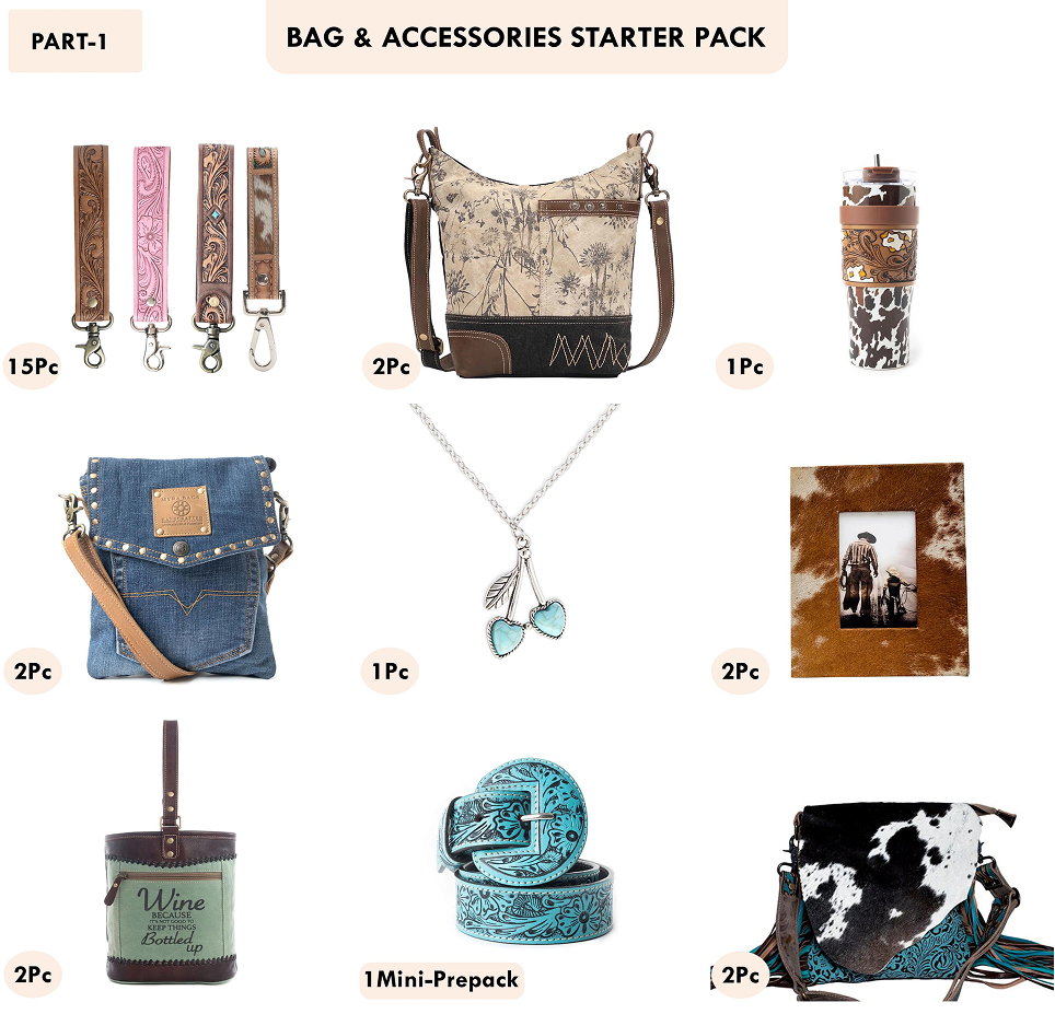 Starter Pack $1000 - Western Bags & Accessories