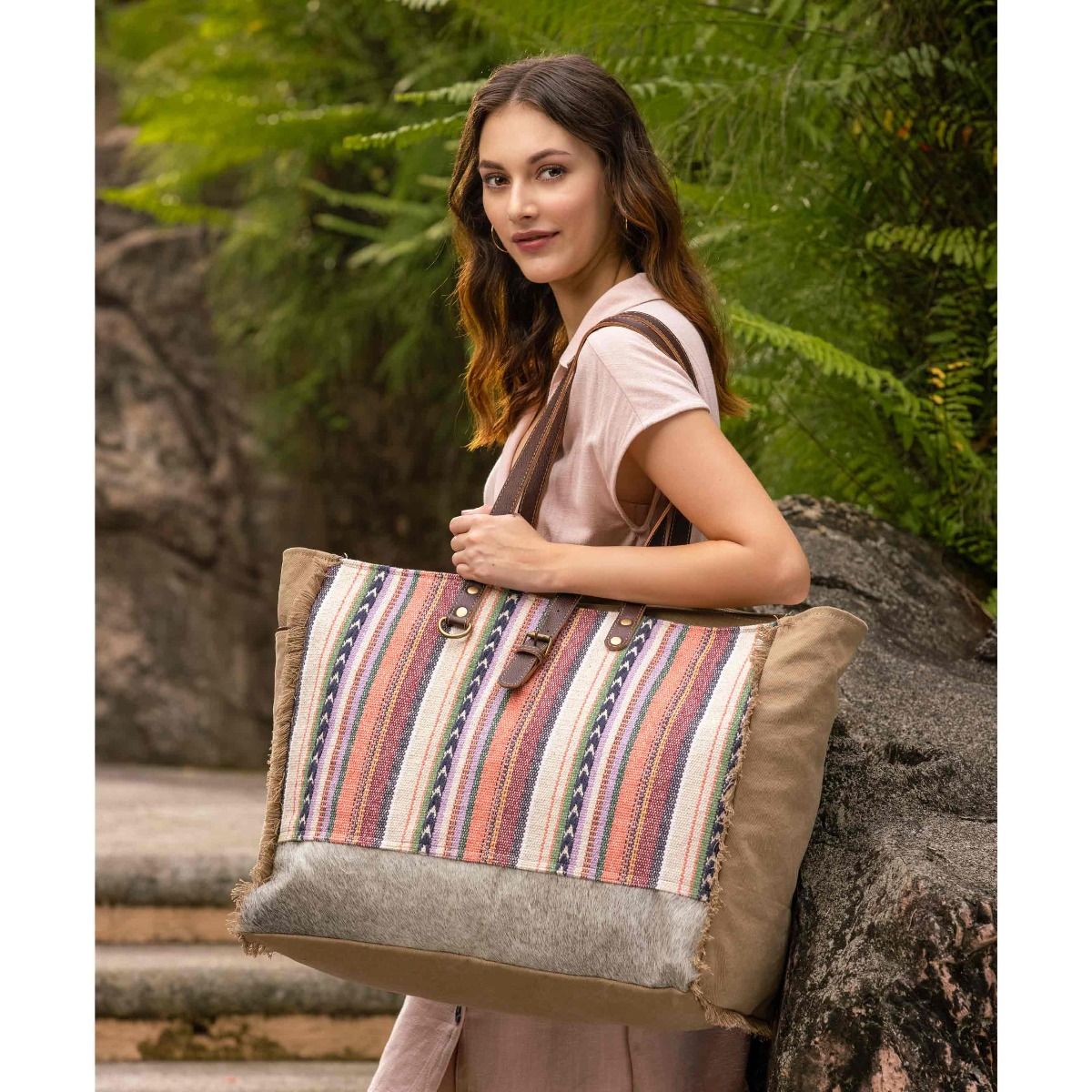 Pastel Hues Weekender Bag
