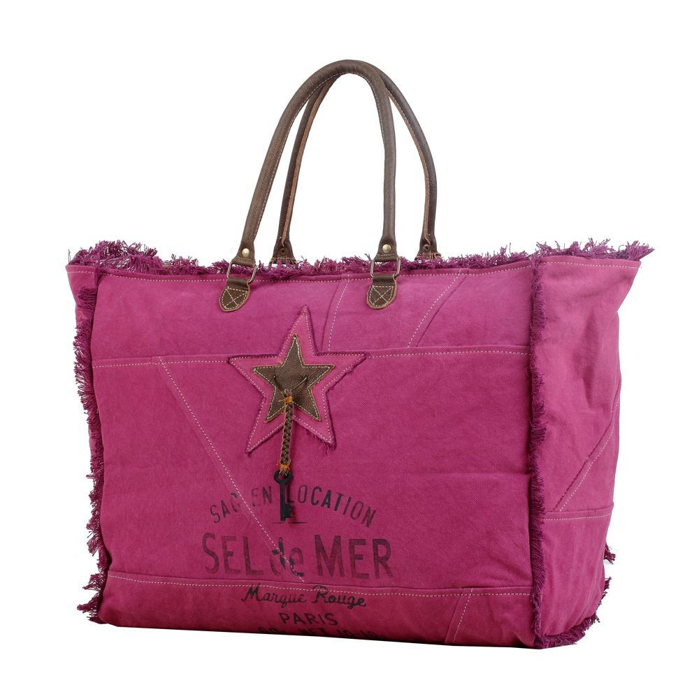 Popping Pink Weekender Bag