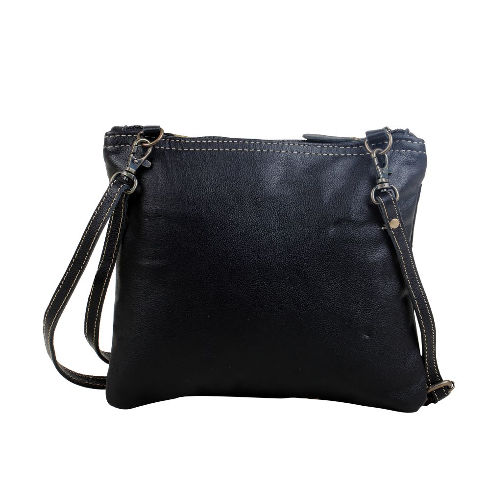 Golden Glimmer Crossbody Bag
