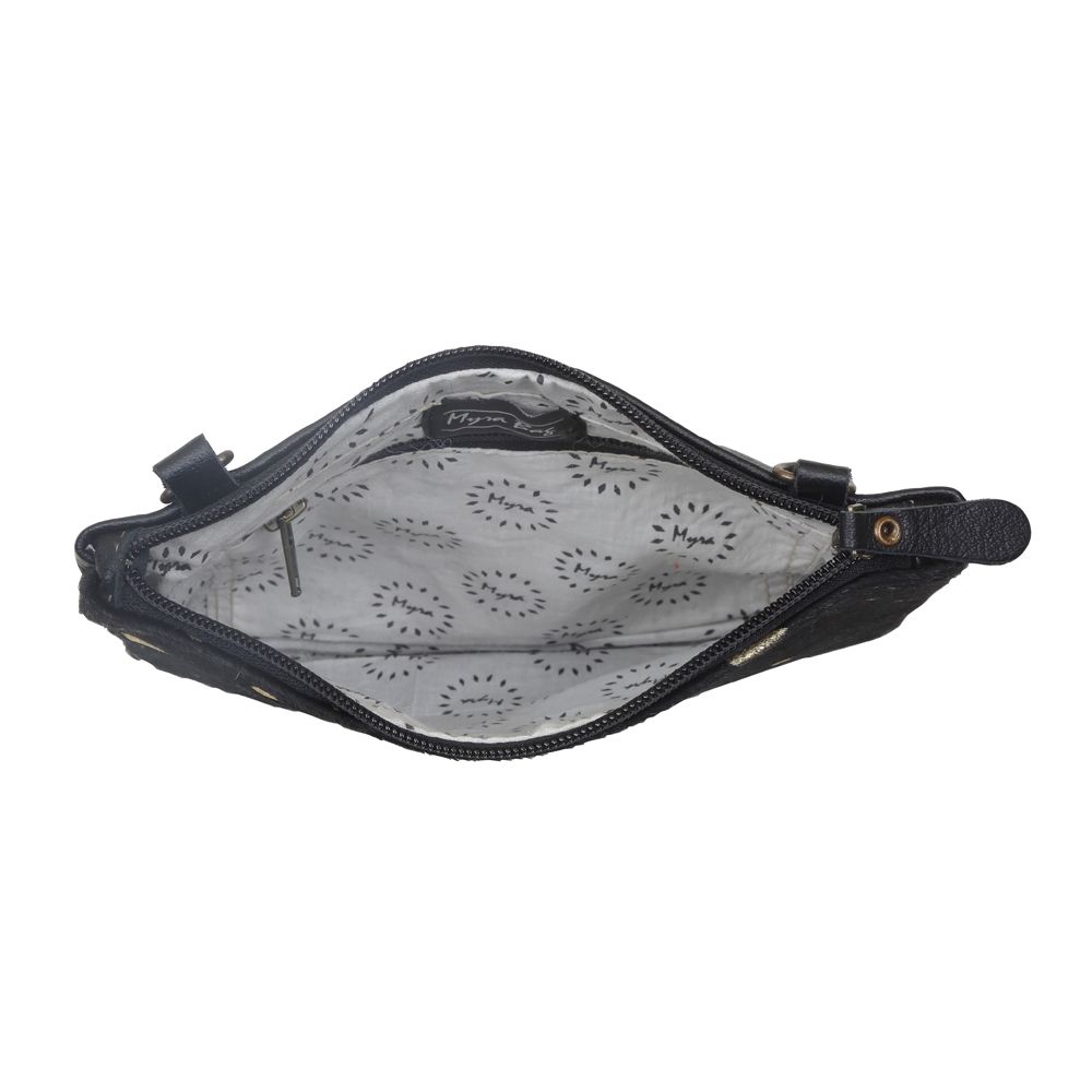 Golden Glimmer Crossbody Bag