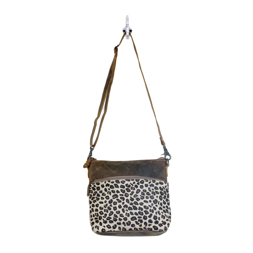 Feline Leather & Hairon Bag