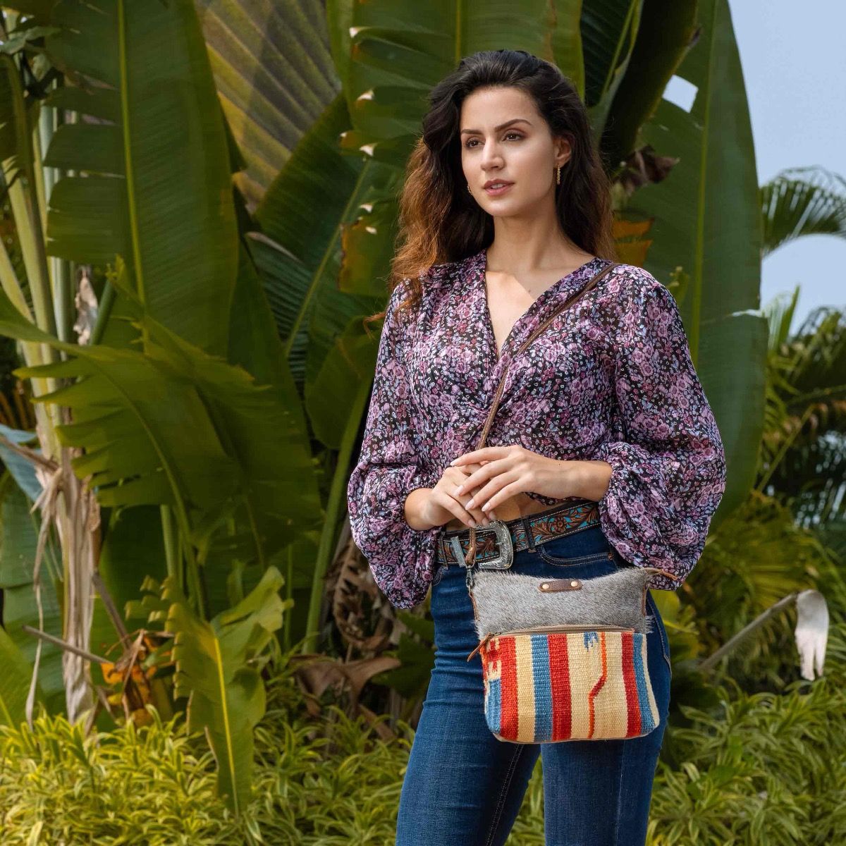 SWEET ORANGE CROSSBODY BAG