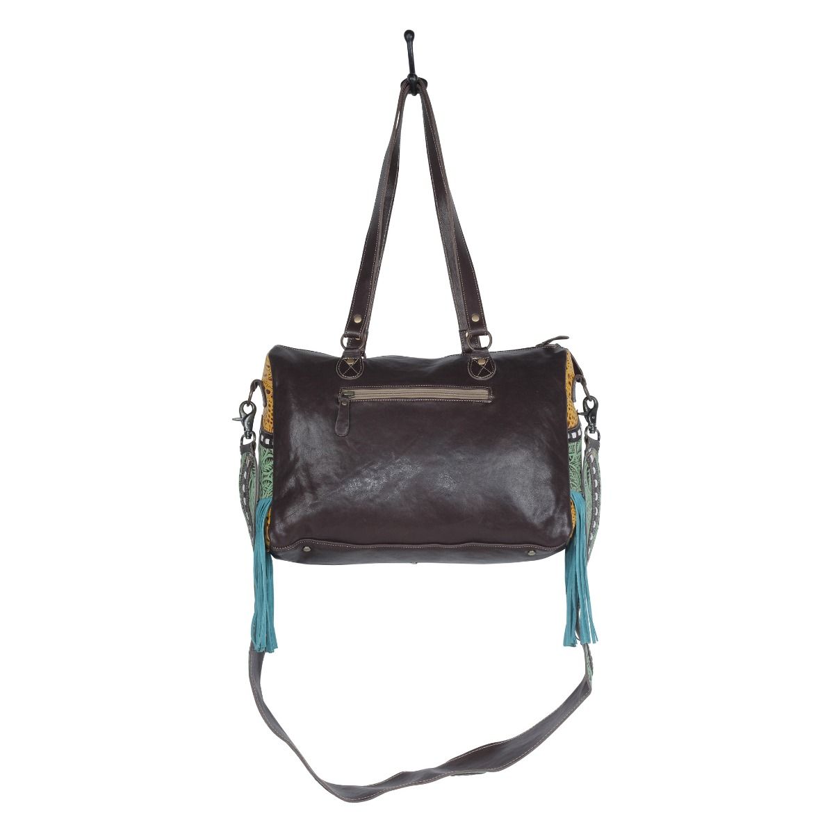 Taurean Leather & Hairon Bag