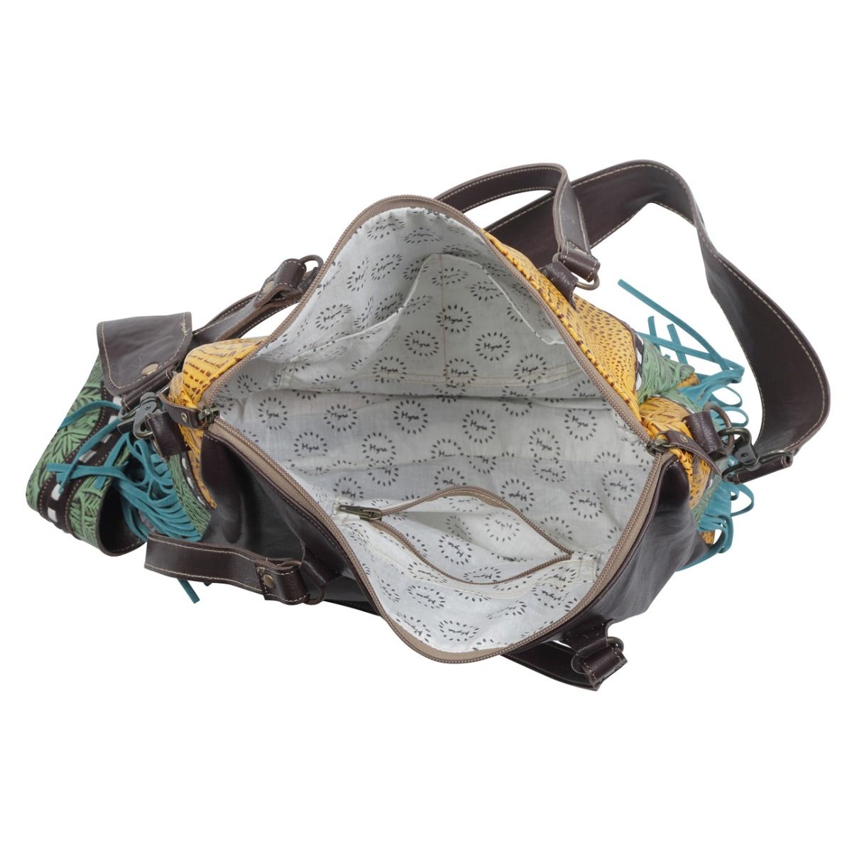Taurean Leather & Hairon Bag