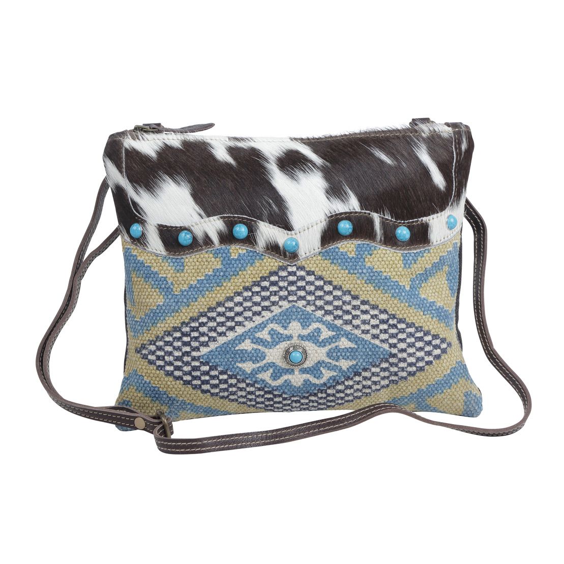 Tufts pattern Small & Crossbody bag