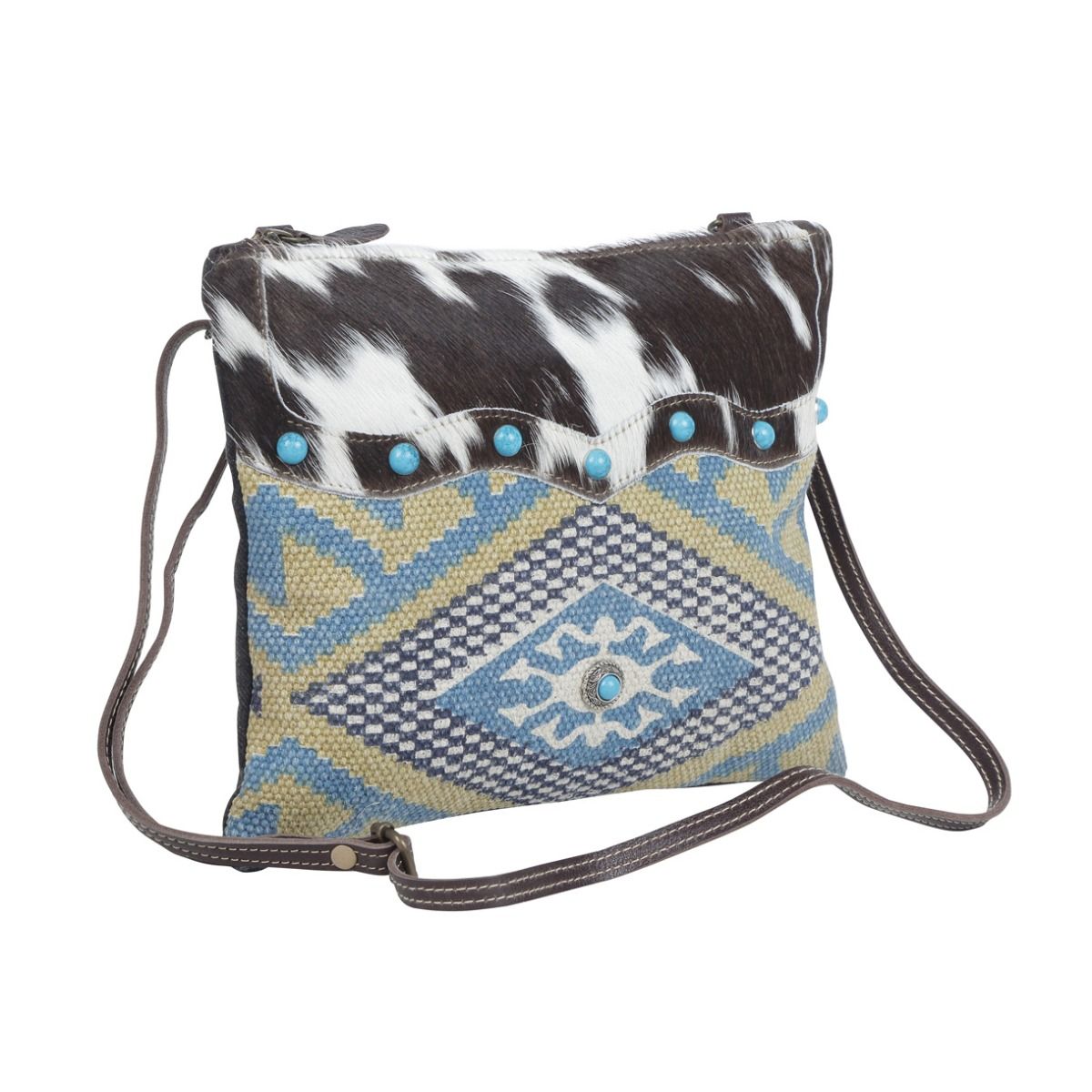 Tufts pattern Small & Crossbody bag