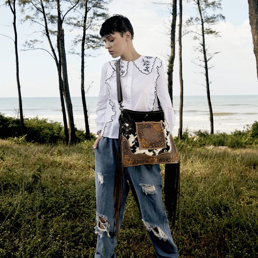 Fantaisie Hand-Tooled Bag