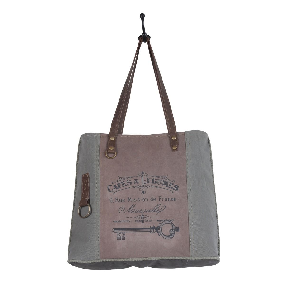 Pink Vista Key Tote Bag