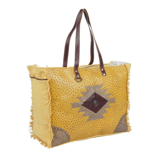 Suramya Canvas & Hairon Bag