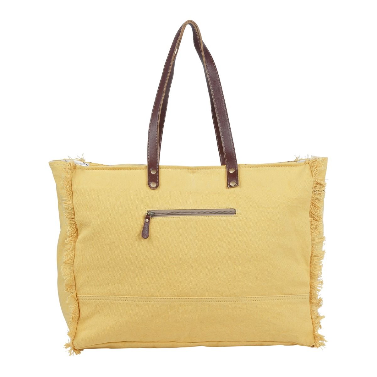 Suramya Canvas & Hairon Bag