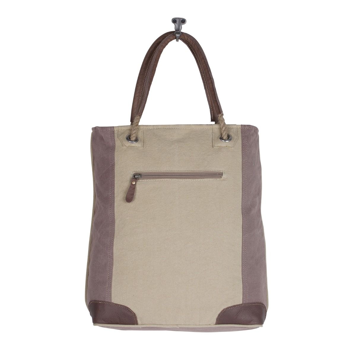 Sepia Aster Tote Bag