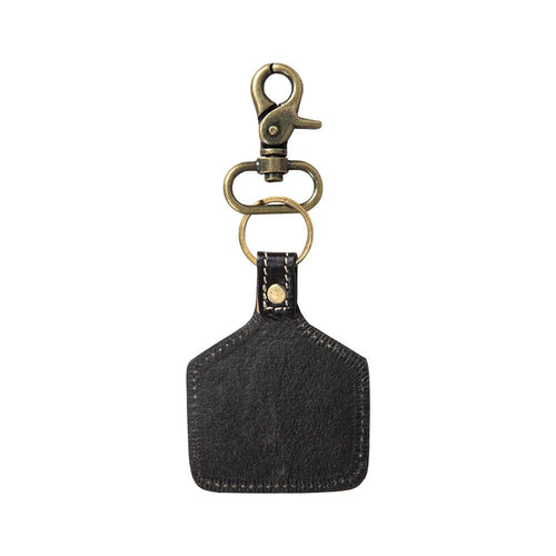 Prairie Grasslands Hand-Tooled  Key Fob