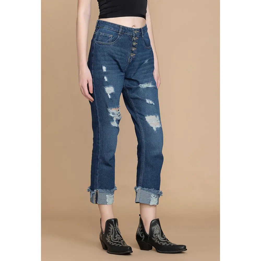 Amora Distressed Jeans