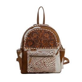 Myra Bag® Ritzy Rift Hand Tooled Bag