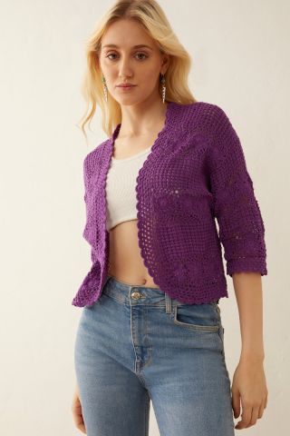 Eloise Knitted Sweater Jacket