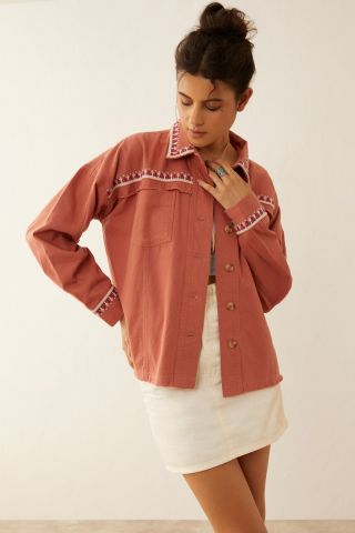 True Delight Embroidered Jacket