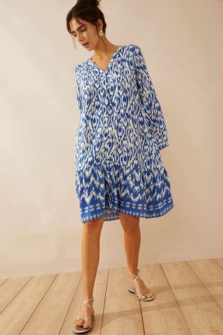 Padma V-Neck Flow Dress