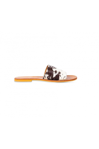 Kemma Hair-on Hide Sandals