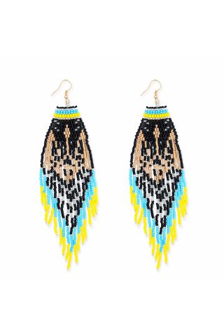 Thunderbird Majestic Beaded Earrings