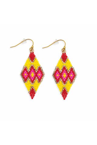 Time's Gift Beaded Earrings