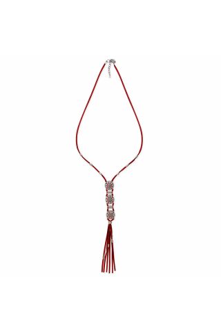 Charmed Life Necklace in Crimson