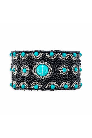 Corsikka Beaded Cuff Bracelet