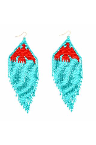 Thunderbird Soar Beaded Earrings