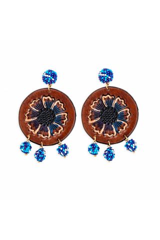 Blue Bonnet Earrings