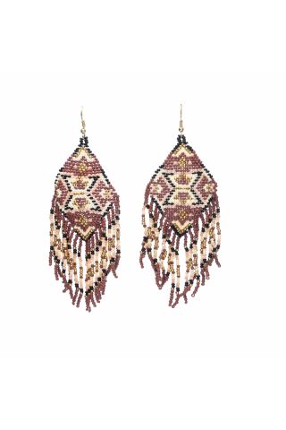 Tribe Spirit Beaded Earrings