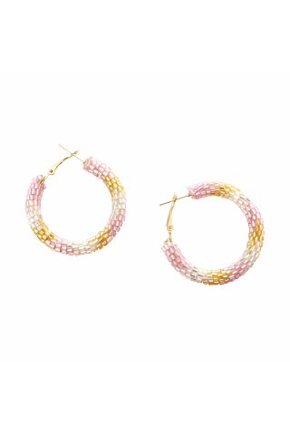 Morning Rays Hoop Earrings