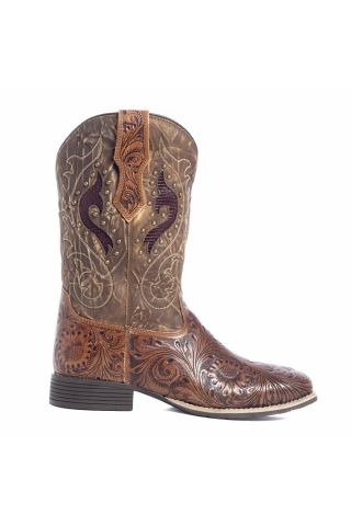 Gianna Hand-tooled Boots