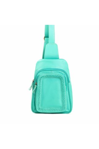 Willow Canyon Sling Bag in Turquoise