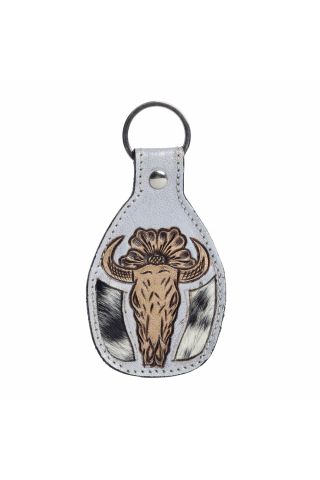 Steer Memories Leather Key Fob