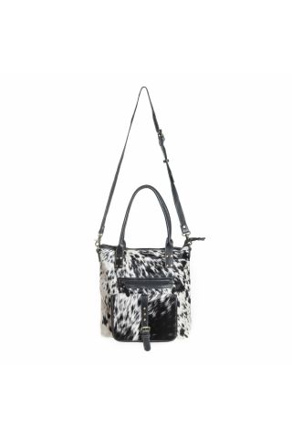 Mesa Maverick Tote Bag in Black & White