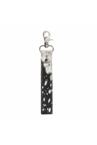 Concho Delight Key Fob in Black & White