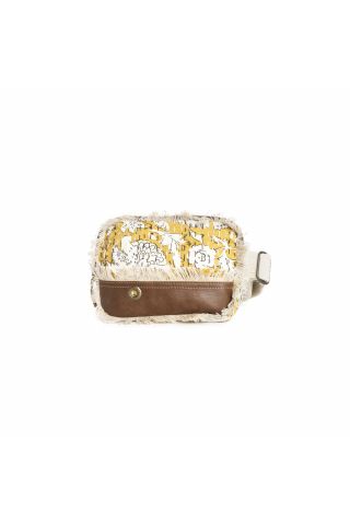 Golden Prairie Leaf Fannypack bag