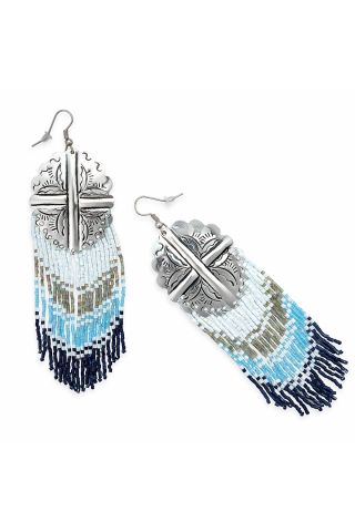 Eagle Falls Beaded Earrings 